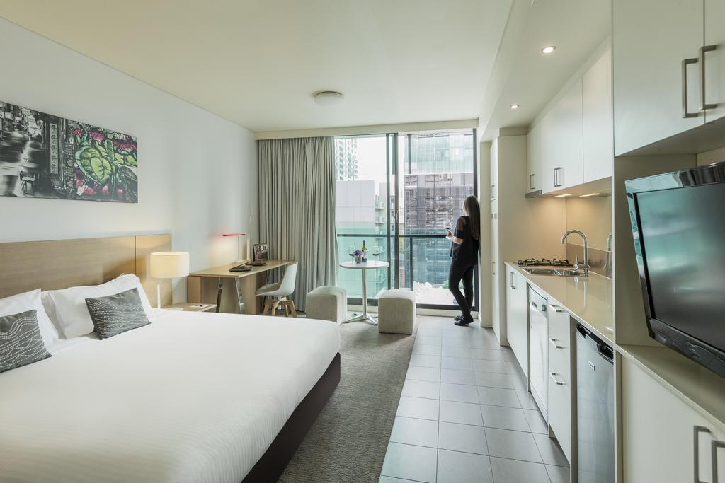 Fraser Place Melbourne Aparthotel Quarto foto
